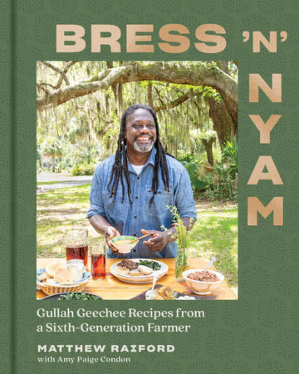 Book cover of Bress 'N' Nyam, written by Matthew Raiford
