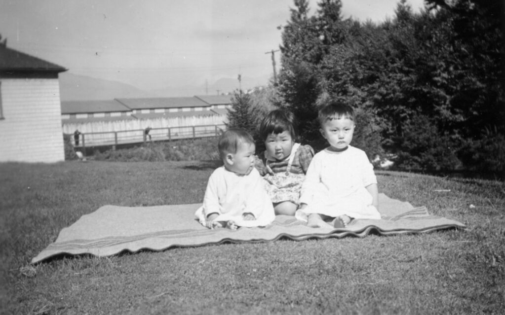 Children and babies requiring medical attention at Hastings Park were kept separate from their mothers. Photo courtesy of the Nikkei National Museum, ID 1996-155-1-21