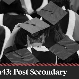 Platform crunch: Addressing the cost of post-secondary education