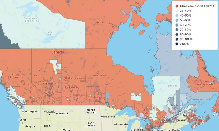 Is my community a child care desert? New map shows availability across Canada
